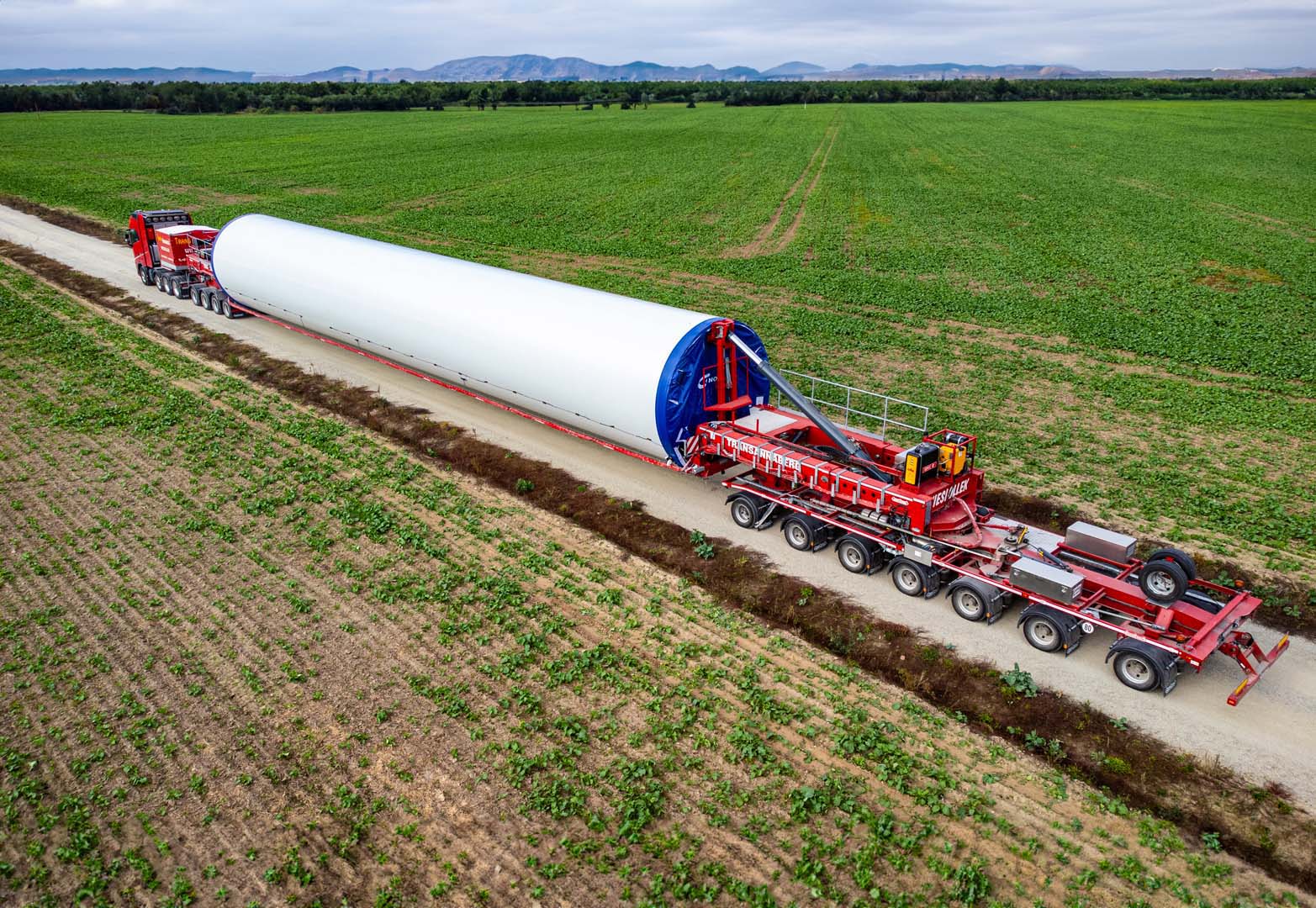 Nooteboom Mega Windmill Trailer