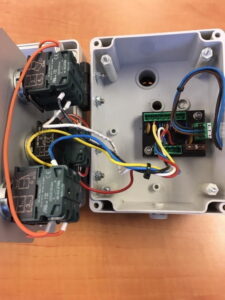 2 Ramp control box open