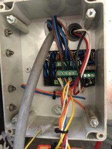 3 Ramp control box open