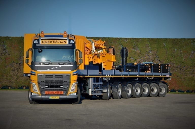 More Payload, Less Cost The new 7axle Ballast Trailer of Nooteboom