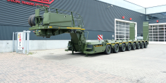 Nooteboom and Rheinmetall introduce advanced 8-axle defence trailer at EUROSATORY