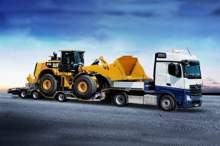 Multitrailer semi-dieplader Multitrailer semi-dieplader