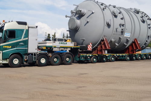 MANOOVR MPL SEMI LOW-LOADER with hydraulic steering and pendle axles