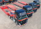 Mammoet Road Cargo heeft haar vloot versterkt met een serie nieuwe Nooteboom trailers.