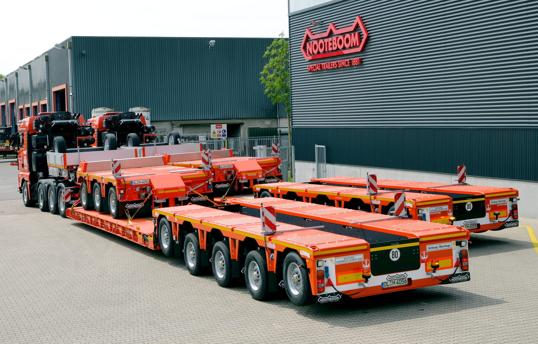 Hüffermann Krandienst expands its heavy haulage fleet by 4
