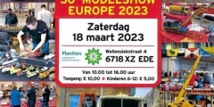 Zaterdag 18 maart Modelshow Europe in het Plantion, Ede