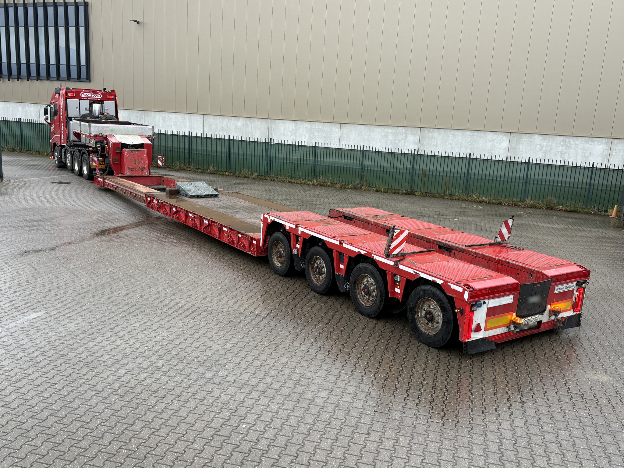 GHQ - 1950s 2-Axle Lowboy Trailer - Kit - 284-62002